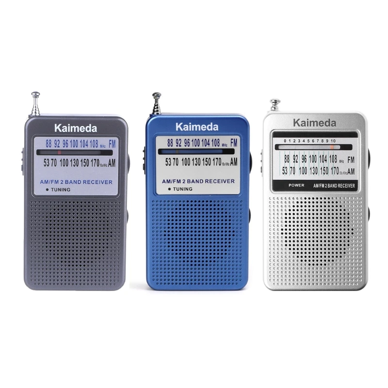 

Portable AM/FM 2 Band Digital Display Pocket Radio Receiver Supporting Stereo Mode