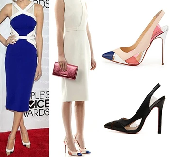 

Size EU25-61 Sexy Pointed Toe Women Pumps Hollow Out High Heels Ladies' Pumps Party Dress Shoes Woman Summer SandalsWSH651