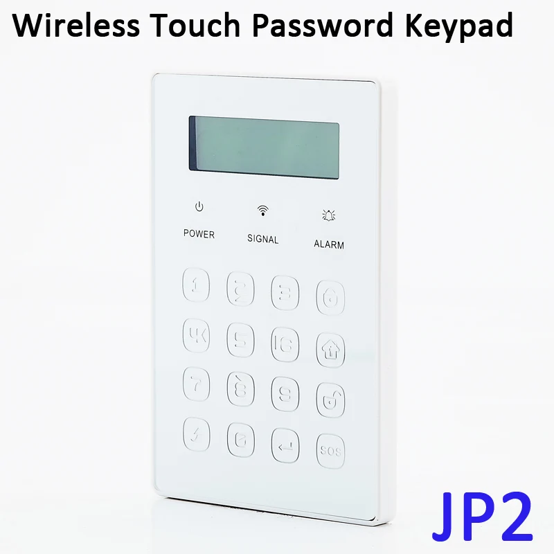  free shipping Wireless Menu Ultra-thin touch Password Keypad Keyboard 433MHz Just For GSM PSTN Our 