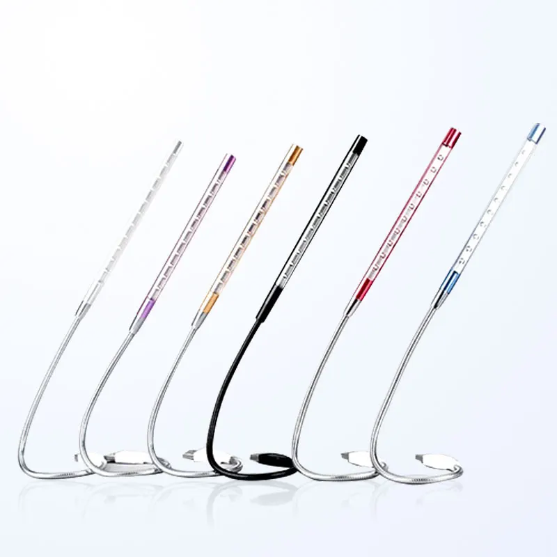 

USB LED Book Light Flexible 10LEDs USB Reading Study Light USB Book Lamp For Notebook Power Bank