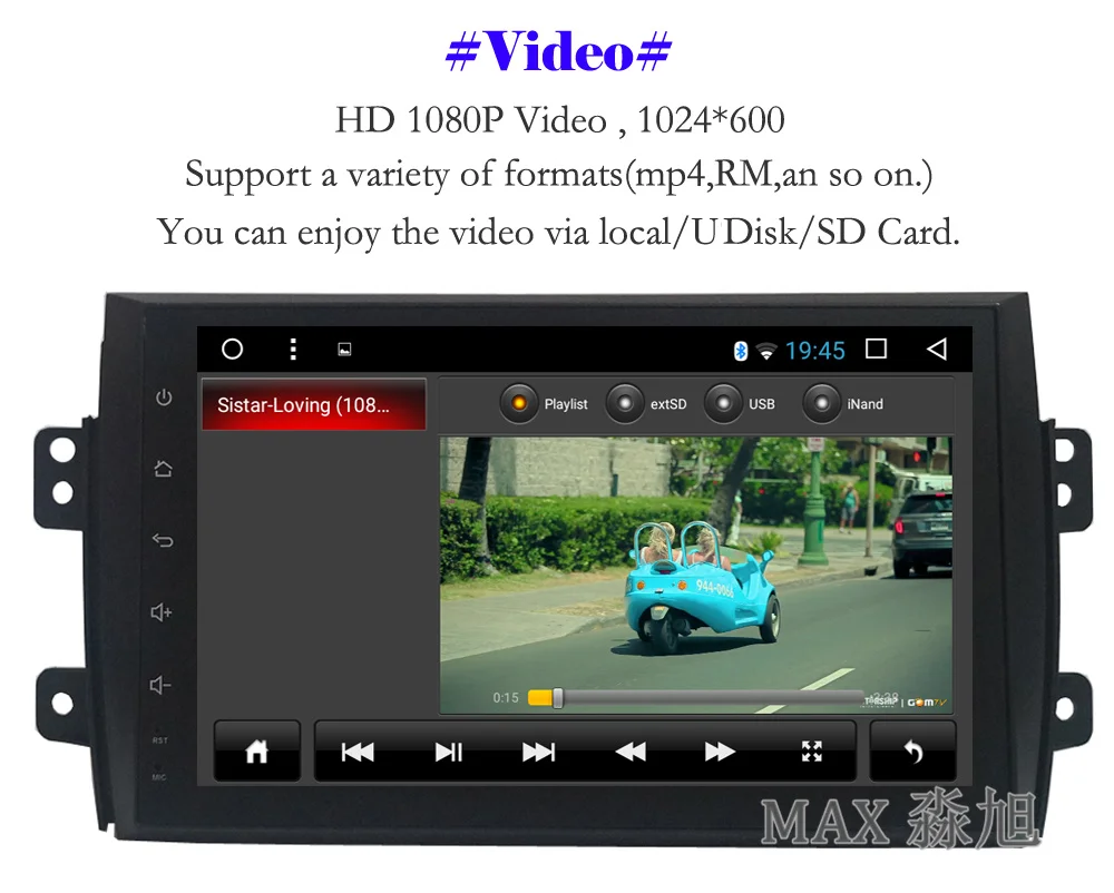 Clearance MAX GPS Navigation System Android 8.1.0 Car DVD For Suzuki SX4 2006 -2013 Car Radio RDS Bluetooth Call 4G WiFi SWC Free Map 7