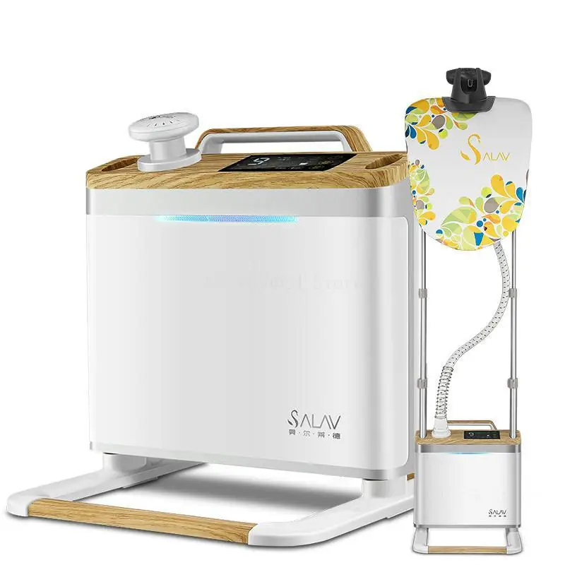 

2-In-1 Garment Steamer Anion Thermal Humidification Air Purifier Intelligent 9 Steam Level Control Panel Rotary Ironing Board