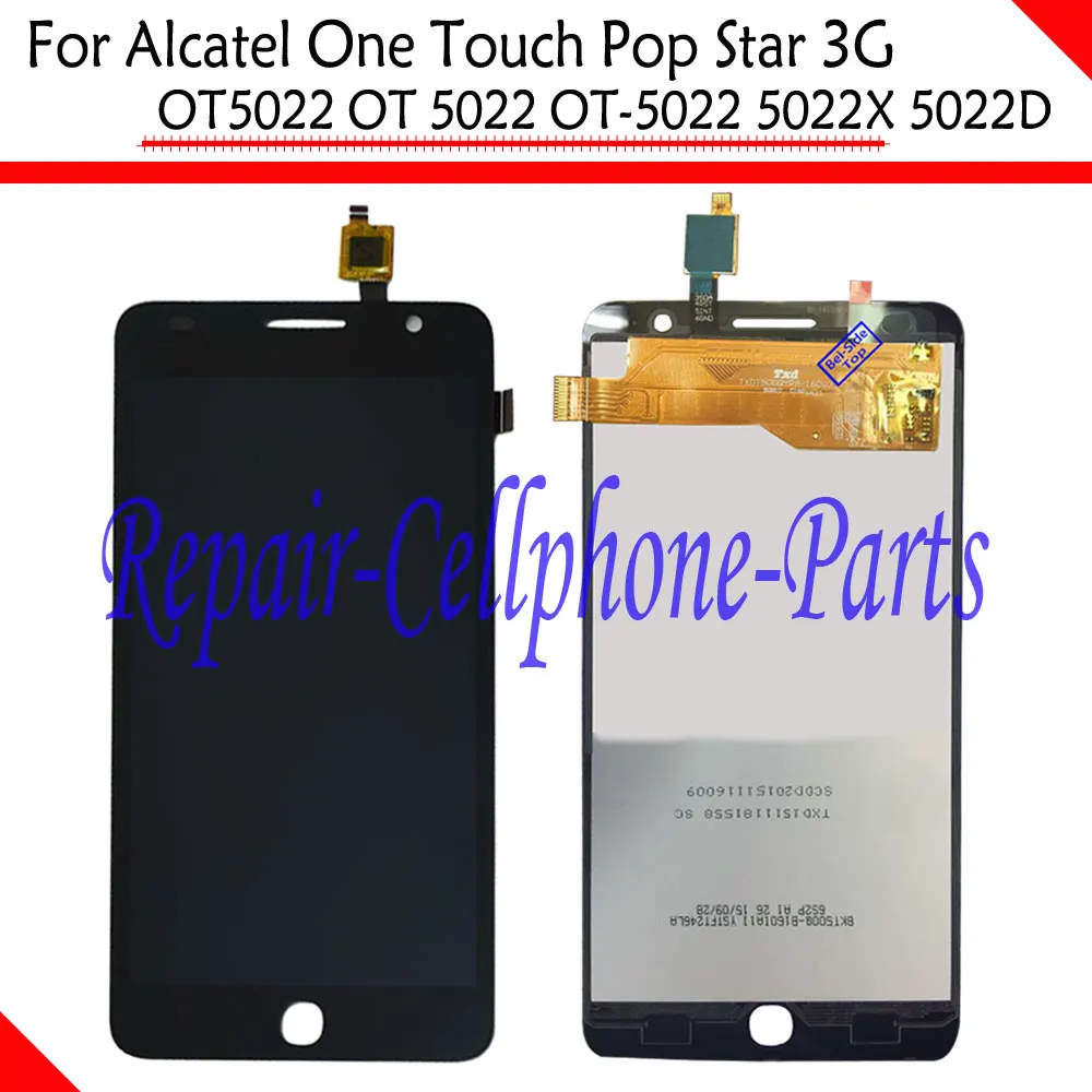 For Alcatel 1S 2020 OT5028 5028 5028D 5028Y LCD Display Touch Screen Digitizer