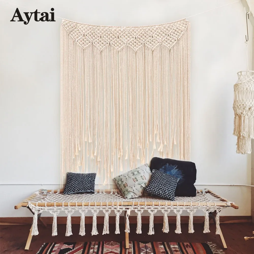 Gratuit Images Johanna Giudice Acheter Ourwarm 100 115 Cm Macrame Tenture Coton dernière par