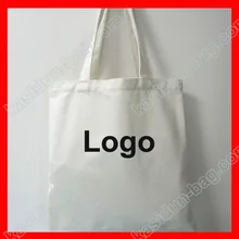 Шт./лот 200) размер 30x40 на заказ хлопок хозяйственная сумка с логотипом