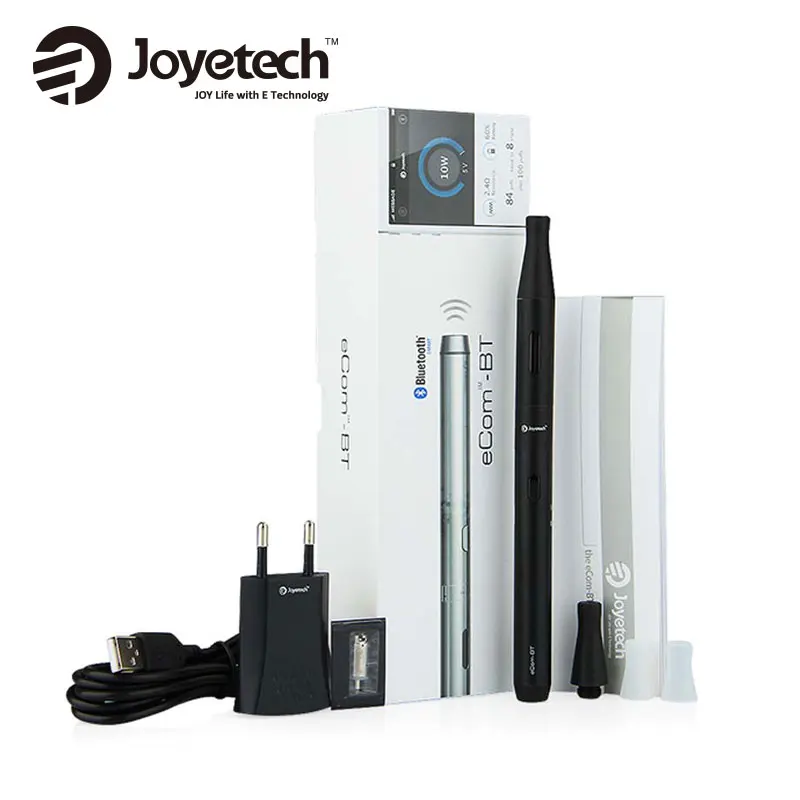 

Original Joyetech eCom-BT eGo Starter Kit with 650mAh Battery with ego thread & Bluetooth connectivity Vape kit vs ego aio