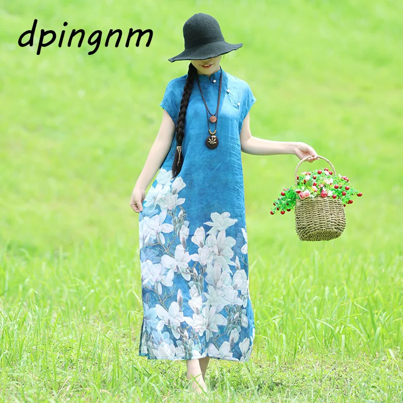 Best Price Cheap B0GUI 2018 Summer Women Dress Floral Cheongsam Chinese Traditional Dresses Half Sleeve Mandarin Collar Vintage Robe Femme Best Price Cheap B0GUI 2018 Summer Women Dress Floral Cheongsam Chinese Traditional Dresses Half Sleeve Mandarin Collar Vintage Robe Femme