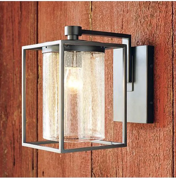 Лофт винтажный Ностальгический промышленные люстры прозрачное стекло Эдисона бра для ванной комнаты рядом с спальней домашний декор современное освещение