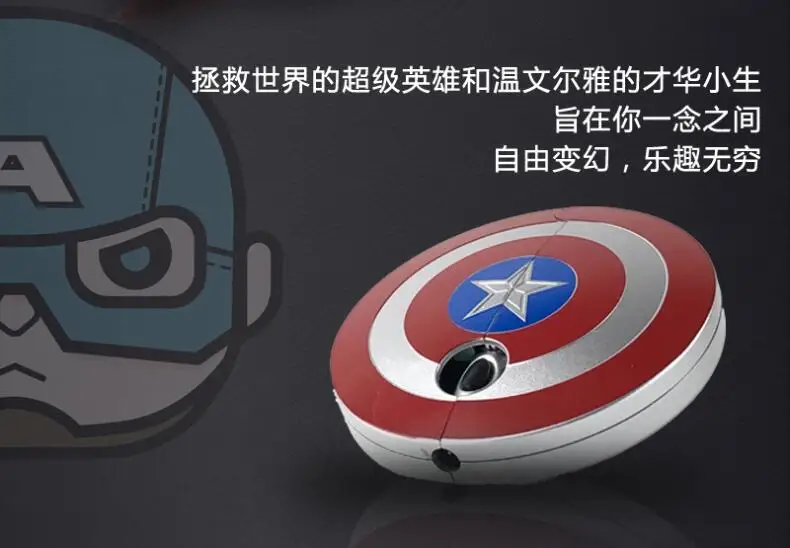 Avengers: Endgame Adjustable Ballpoint Pen Write Captain America Hawkeye IronMan Tony Stark Cosplay Prop Toy Students Gift