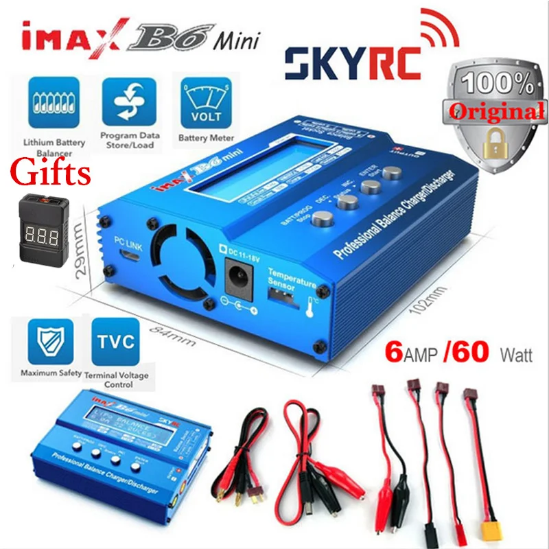 

Original SKYRC Imax B6 60W Mini Professional Balance Charger Discharger For Helicopter Toys Quadcopter Battery Charging RC parts