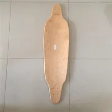 OEM заготовка для скейтборда колода клен 39 3/8 Longboard плоская тарелка DIY узоры 8 слоев