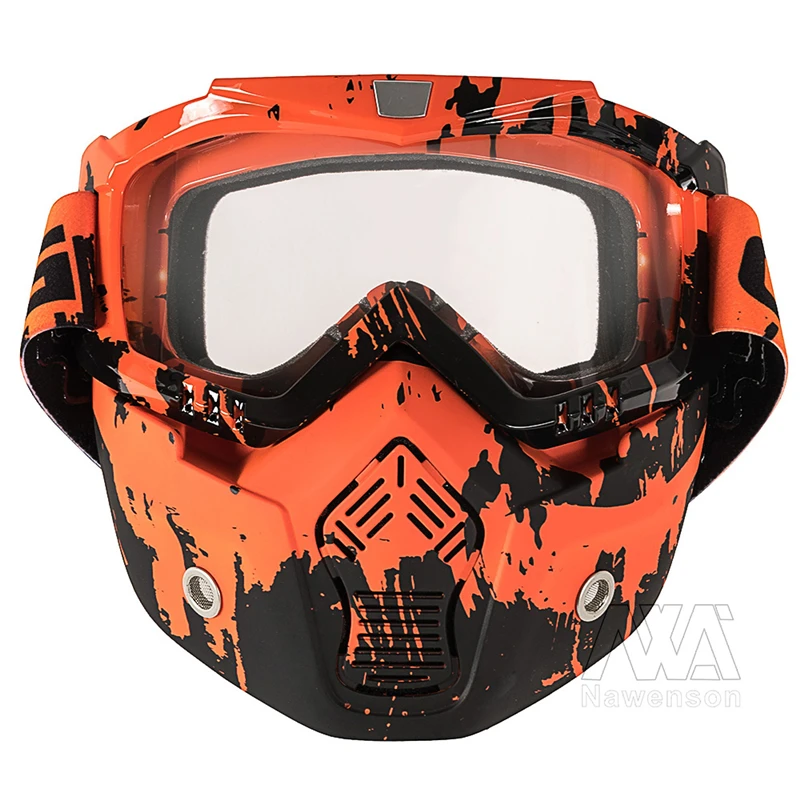 Mortorcycle Detachable Goggles Off Road Riding Goggles Ski Snowboard