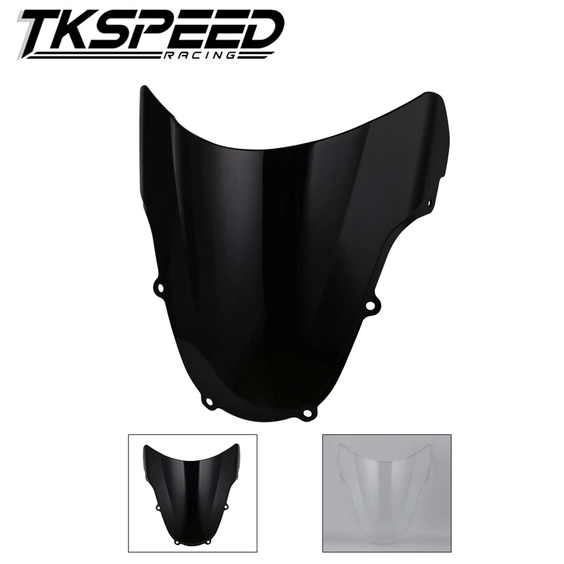 

For Suzuki GSXR 1000 600 750 R K1 K2 gsxr 600 750 1000 R k1 k2 2000 2001 2002 00 01 02 Windshield WindScreen Double Bubble