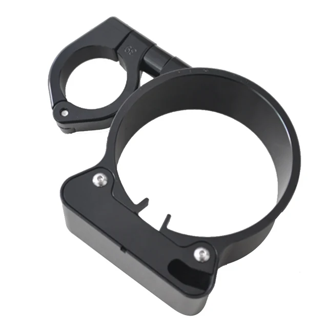 Mounting Bracket Black Chrome Speedometer Bracket Gauge Speedometer