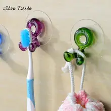 Домашний держатель для зубной щетки на присоске, настенный держатель для ванной комнаты, крючки, аксессуары, практичный компактный держатель для бритвы