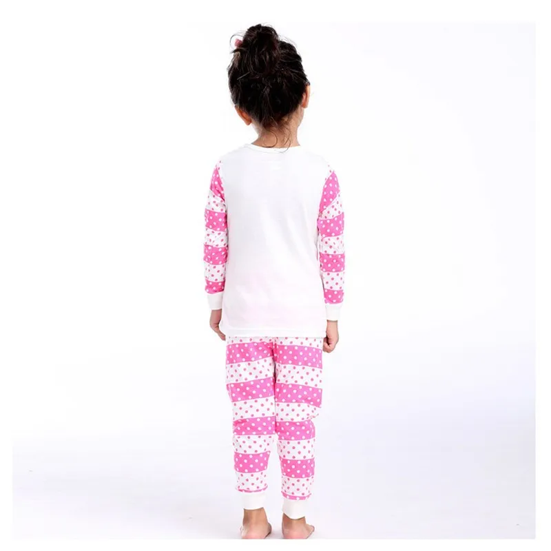 2017 Kids Clothes Baby Girls Clothing Sets Children Minnie Pajamas Pijama Set Roupas Infantis Menina Homewear Sleepwear Suits14
