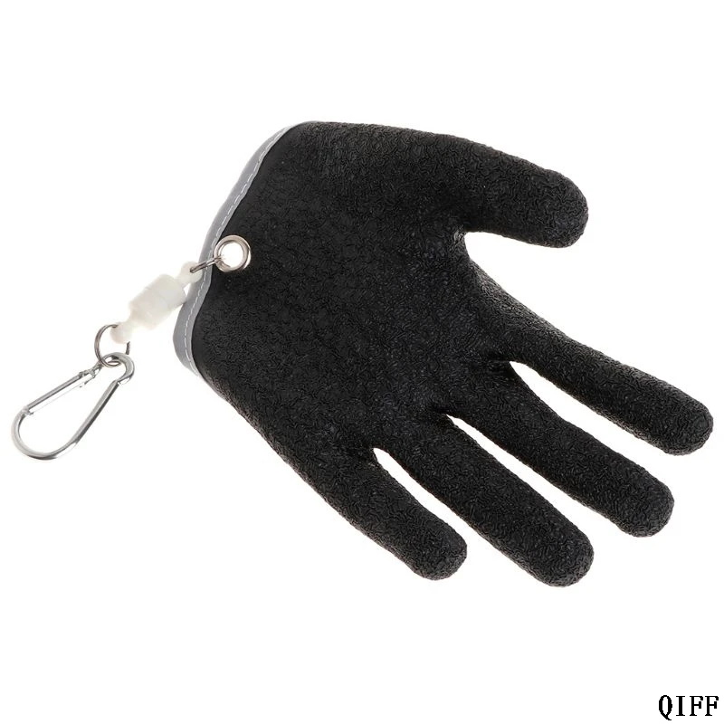 

Dropshipping Fishing Gloves Non Slip Latex Glove With Magnet Release Fish Grab Anti Skid Capture Safety Portable APR28