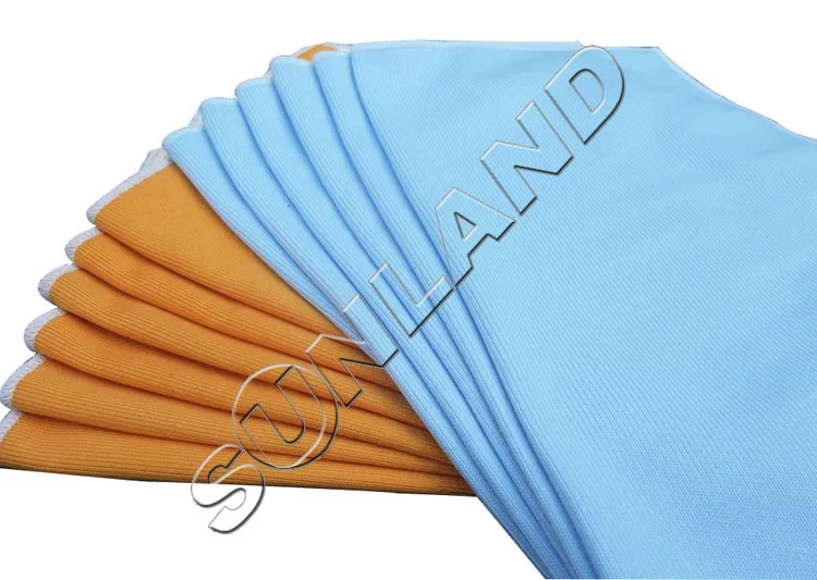 50PC/LOT 12"x12" Microfiber Glass Window Cleaning Cloths Micro Fiber