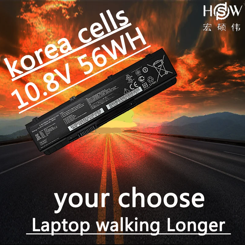 HSW NEW battery FOR ASUS A32-N55 07G016HY1875 N45 N45E N45S N45F N45J N45JC N45SJ N45SN N45SF N45SL bateria | Компьютеры и офис