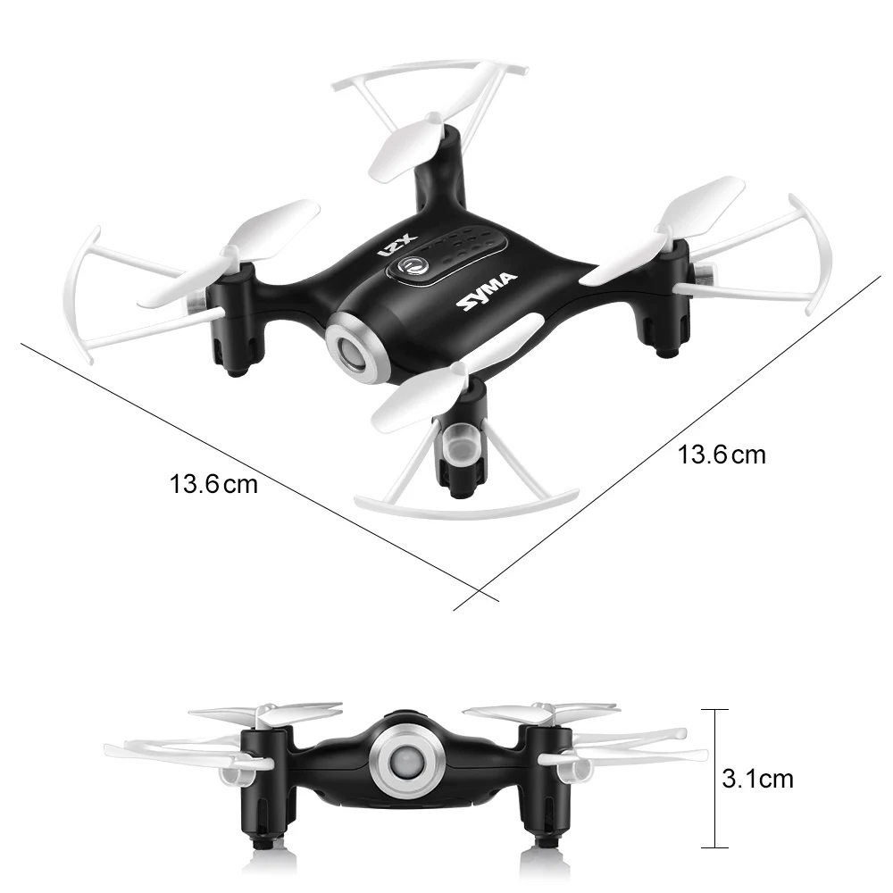 SYMA Official X21 Mini Drone RC Quacopter вертолет дроны Безголовый самолет режим Hover фиксированная