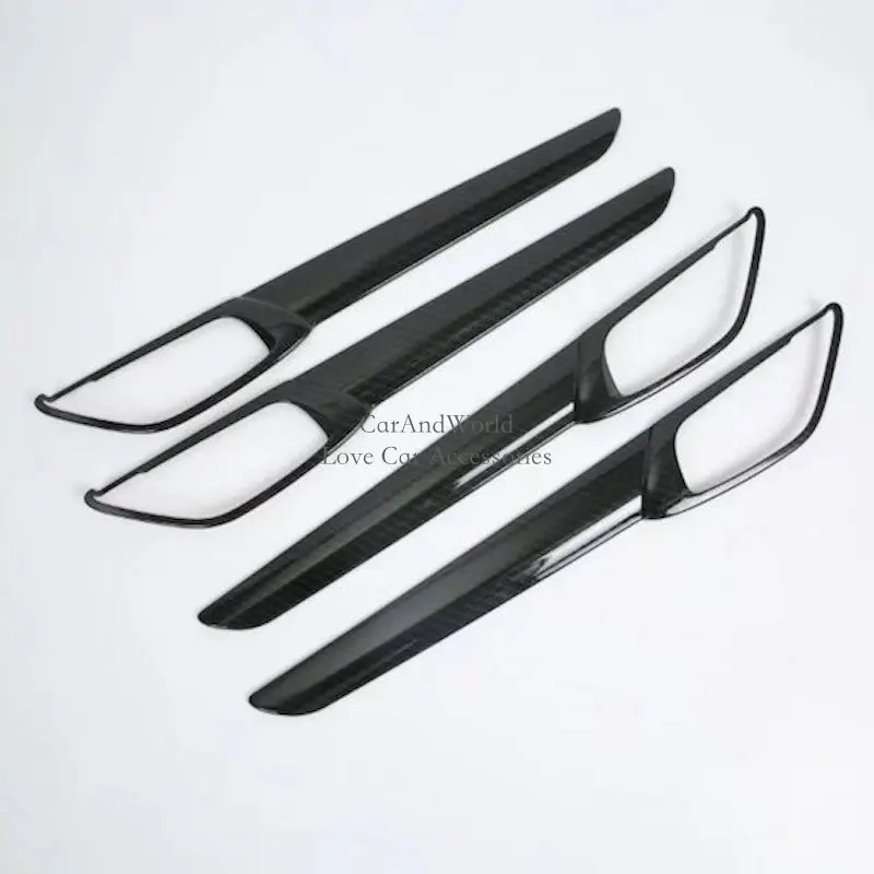 

Interior Door Bowl Handle Cover Inter Panel Frame Stickers Trims For Mazda CX-5 CX5 2017-2023 Car-Styling Accessories