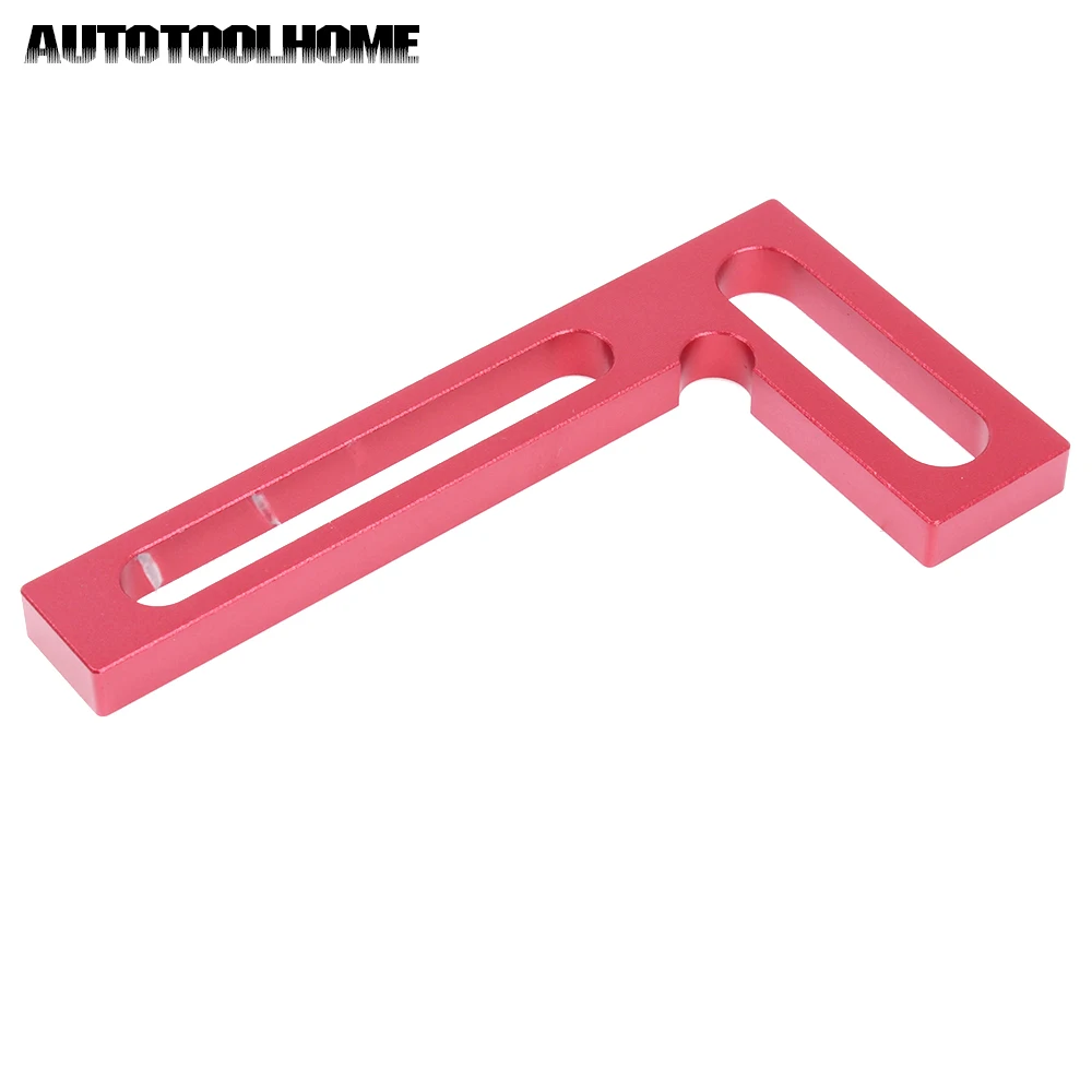 

Right Angle Mini Sqaure Metric Positioning Squares 100x50mm 90 Degree Woodworking Measurement Scales Ruler Metal Corner Clamp