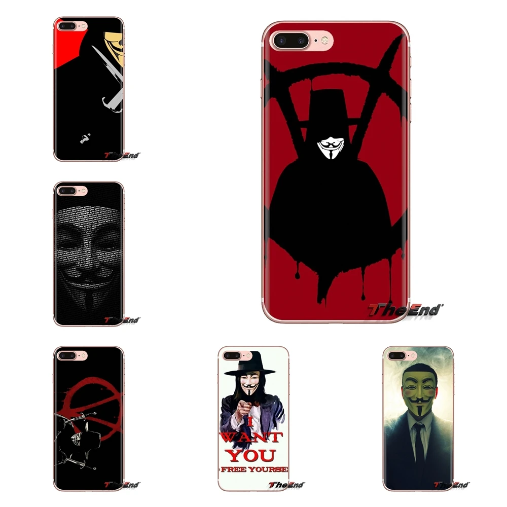 Чехол для мобильного телефона Anonymous Mask V Vendetta Sony Xperia Z Z1 Z2 Z3 Z5 compact M2 M4 M5 C4 E3 T3 XA Huawei Mate