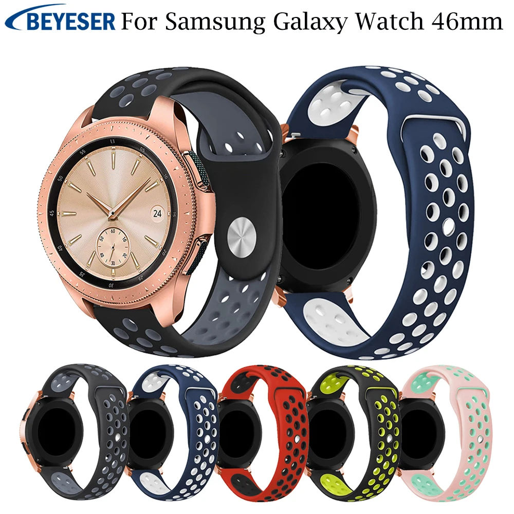 Ремешки для наручных часов 20 мм для samsung Galaxy Watch 42 мм ремешок для браслета спортивный силиконовый ремешок для samsung Galaxy Watch 42 мм ремешки