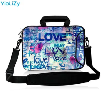 

10.1 11.6 13.3 14.4 15.6 17.3 Laptop Case Notebook Sleeve Shoulder Messenger Bag tablet cover for macbook pro 15 retina SB-3051