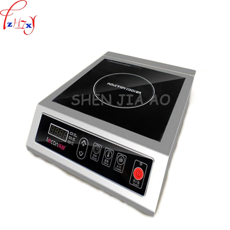 Image Commercial Induction Cooker 3500W Flat High Power Induction Cooker Industrial Induction Cooker Hotel Stove Furnace Drum Sink 1pc
