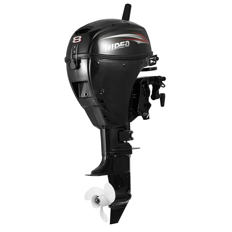 HIDEA Cheap Outboard Motors Long Shaft 4 Stroke 8HP Outboard Motors For