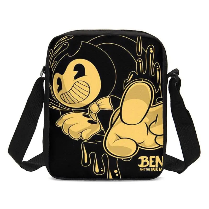 

Bendy And The Ink Machine Cartoon Handbags Girls Sling Bags Women Messenger Bag Purse Crossbody Bags For Girls Children Shoulder