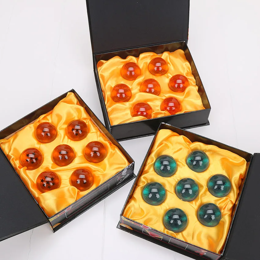 Anime DragonBall 7 Stars 7pcs/set 4cm Crystal Ball Dragon ...