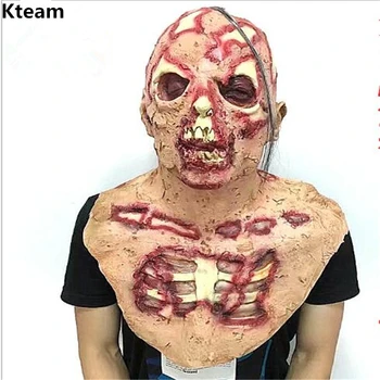 

Halloween Extremely Disgusting Adult Horror Mask Zombie Mask Latex Bloody Scary Full Face Devil Mask Costume Party Cosplay Prop