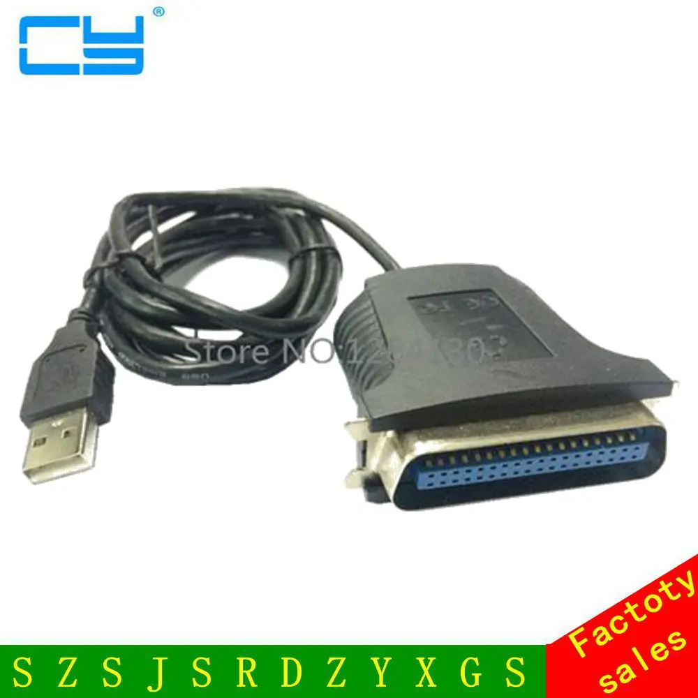 Кабель-адаптер для принтера с USB на Parallel IEEE 1284 ПК (без привода) | Компьютеры и офис
