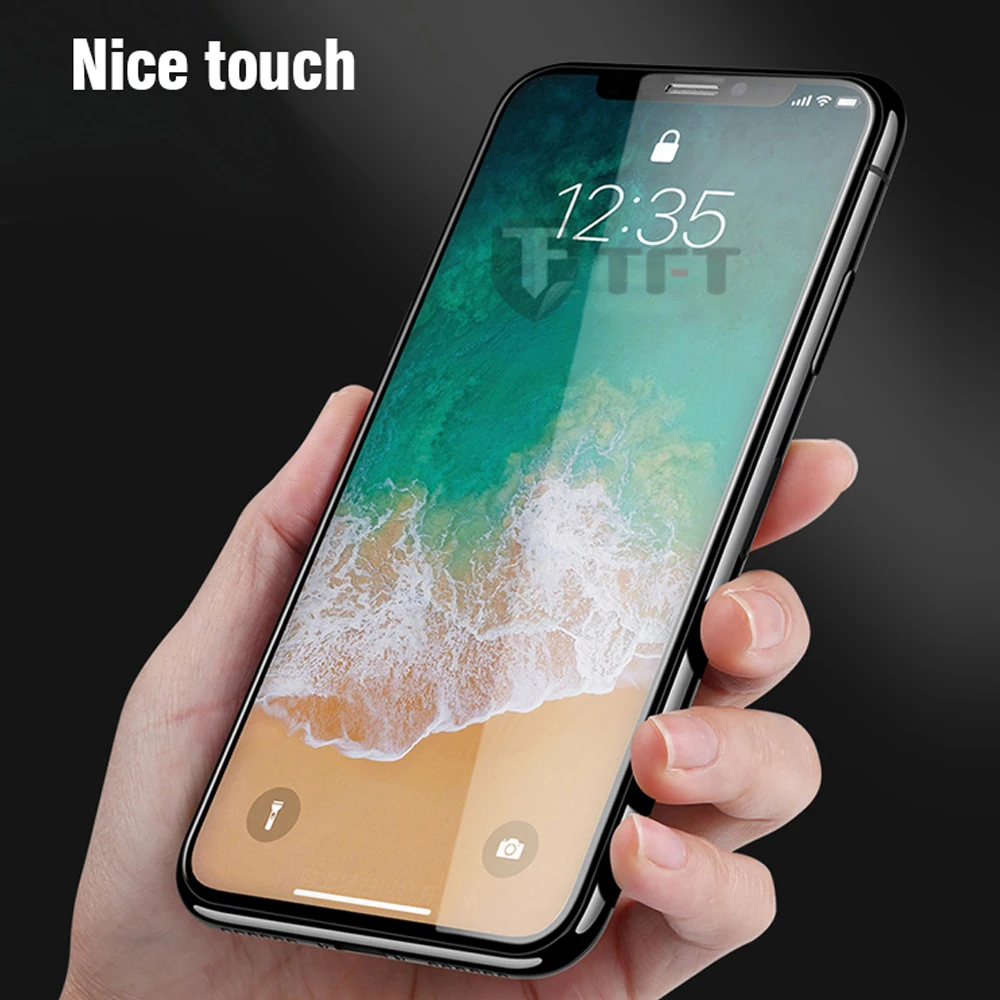 Закаленное стекло 5D для iPhone X 10 XS MAX XR защитная пленка экрана 6 s 7 8 Plus 6Plus 6splus 7plus 8plus