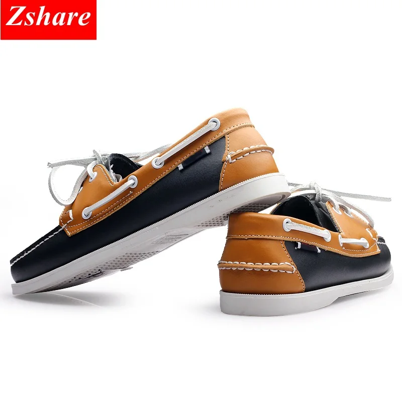 Genuine Leather Men Boat Shoes Luxury brand Design Hand Sewing Slip-On Mens Loafers Casual Driving Moccasins Business Men Shoes Genuine Leather Men Boat Shoes Luxury brand Design Hand Sewing Slip-On Mens Loafers Casual Driving Moccasins Business Men Shoes