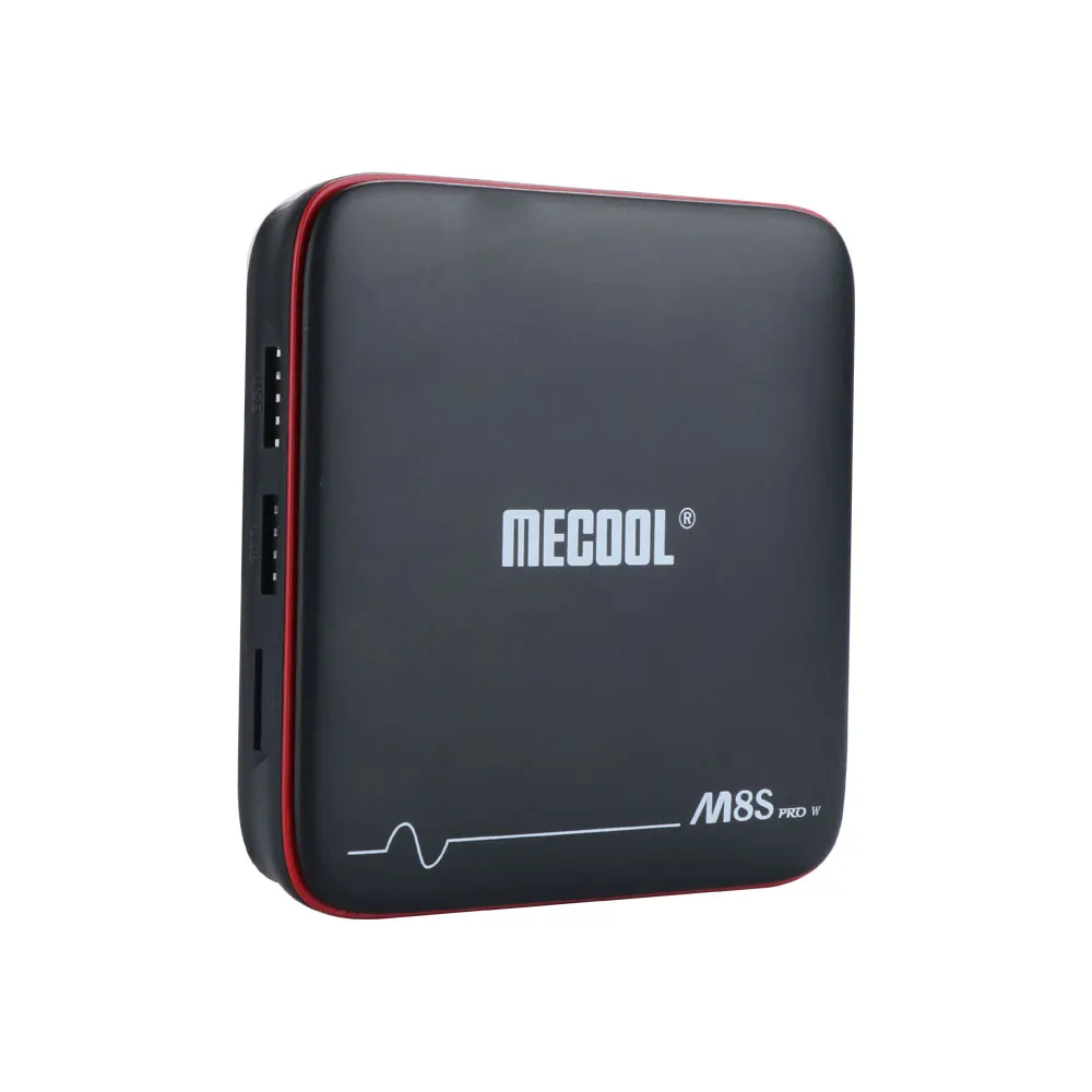 Mecool m8s pro w 2G 16G Smart tv box android 7,1 S905W cpu 2,4 GHz WiFi 4K H.265 top tv box Поддержка 2500+ Испания/Европа IP tv pk KM9