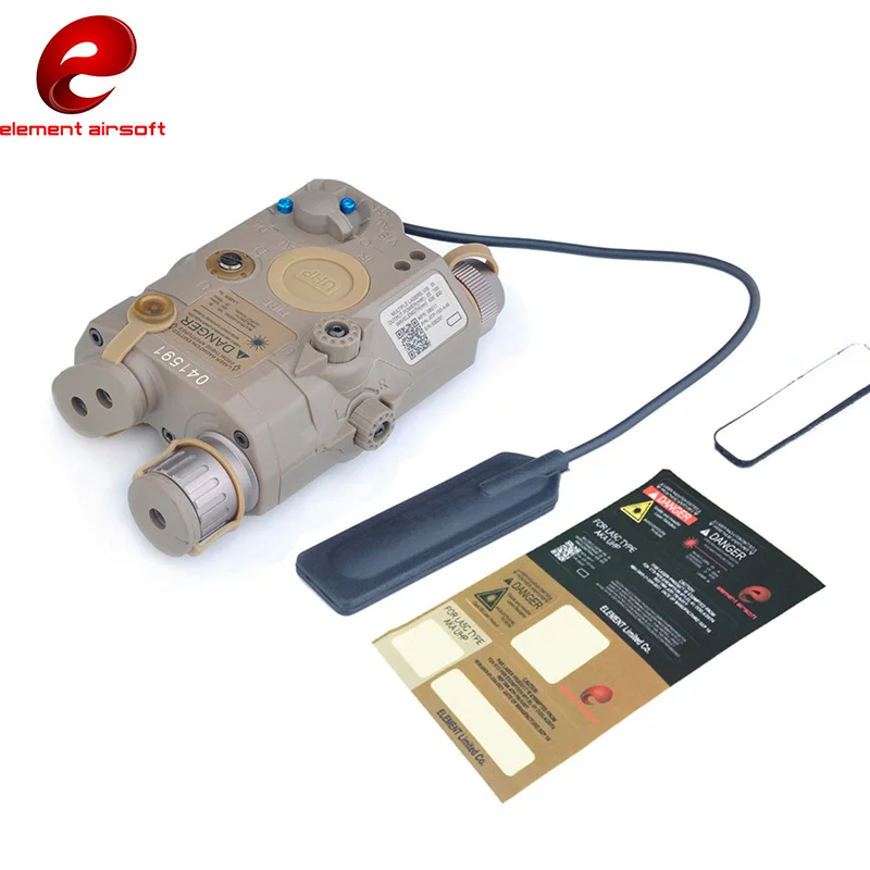 Element Airsoft тактический LA 5C PEQ 15 красный лазерный ИК светодиодный фонарик UHP внешний