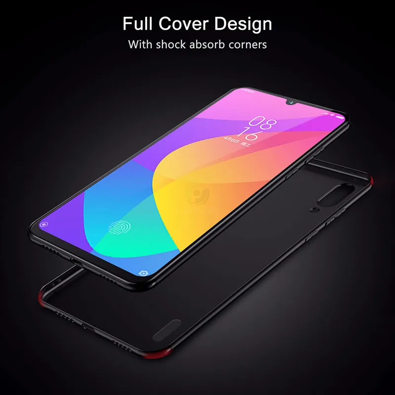 Чехол Keajor для Xiaomi mi cc9 Ультратонкий Мягкий матовый Силиконовый чехол бампер из