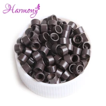 4 бутылки/лот винтовые микро кольца 3,5*2,0*2,0 мм бусины дреды Koralik Dread винтовые шарики для наращивания волос