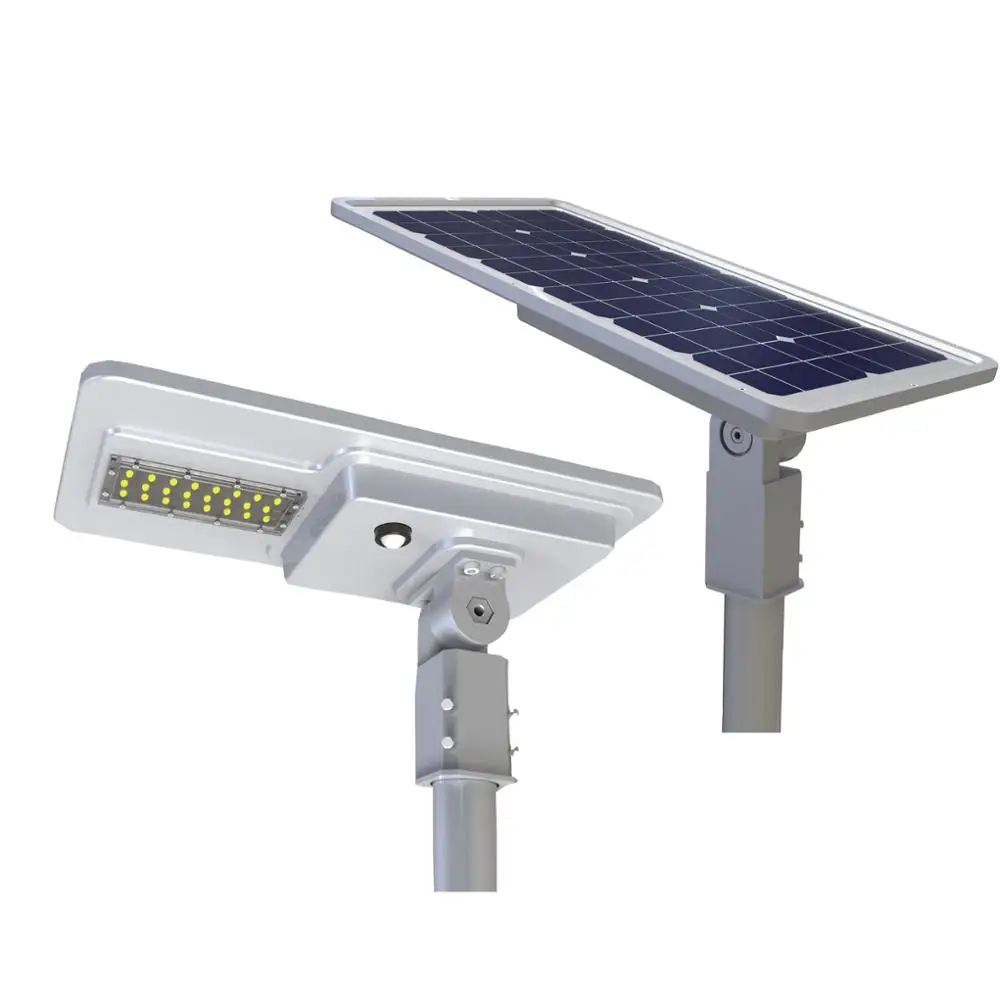 

30W Integrated solar parking light all in one solar led street light including high quality lithium battery