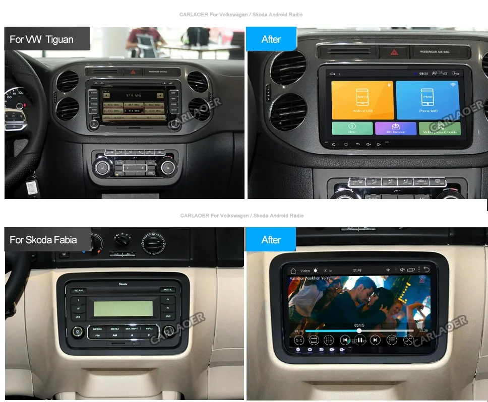 " Android Автомобильный GPS навигатор 2 DIN для VW Volkswagen GOLF 5, 6 Polo Passat b5, Jetta Tiguan Touran Skoda, canbus, руль