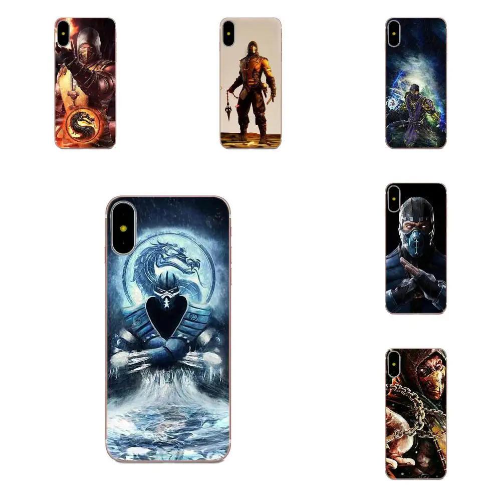 Для Galaxy A3 A5 A7 On5 On7 2015 2016 2017 Grand Alpha G850 Core2 Prime S2 I9082 Мягкий ТПУ модный Mortal Kombat Kitana |