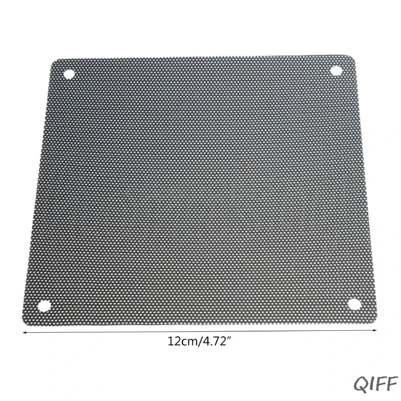 Negro PC ventilador de filtro de polvo de reductor polvo computadora mejor cubierta de malla de herramienta protectora