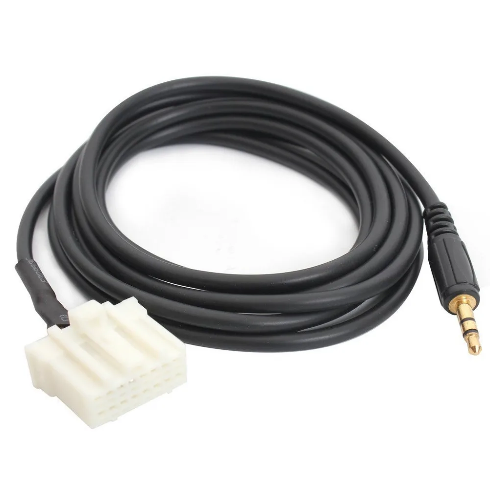 Car Mp3 Player 3.5mm Interface Adapter AUX Cable Connect iPod