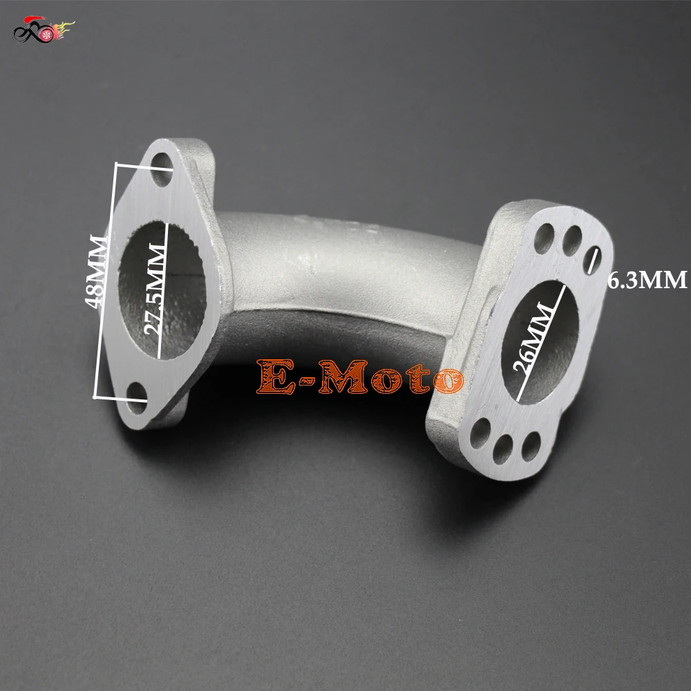 Adjustable Carburetor Intake Pipe For 150cc 160cc 200cc 250cc Pit Bike