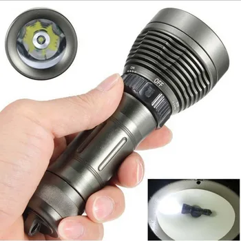 

Waterproof Underwater T6 2600LM 8-Mode LED Flashlight Torch Brightness 80m White Light LED Torch For Diving Top