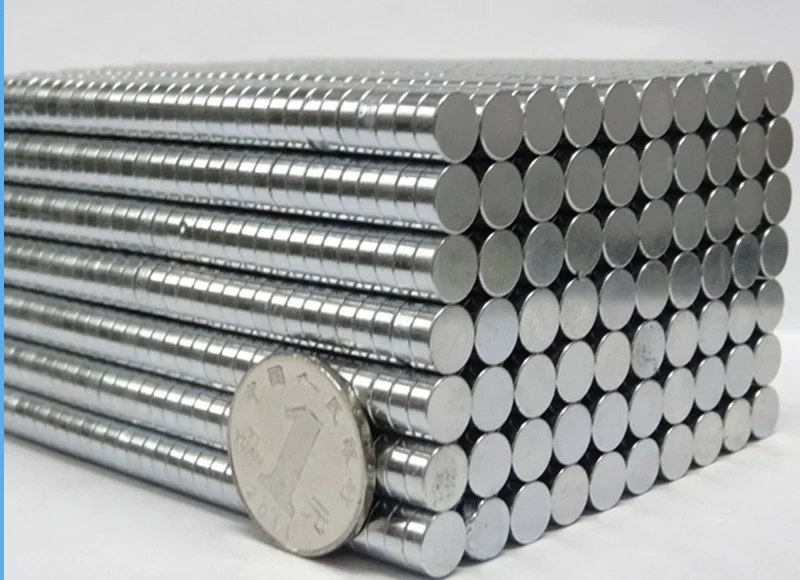 

50pcs/Pack Super Powerful Strong Rare Earth Disc NdFeB Magnet Neodymium N38 Magnets D8X3mm--free shipping