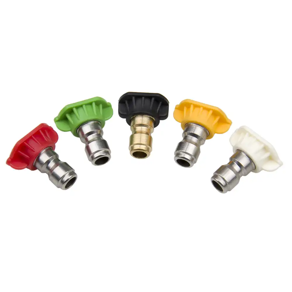 High Pressure Washer Spray Nozzle Tips Degrees 1//4/" Quick Connect 1.0//2.0 GPM